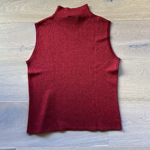 Coldwater Creek mock neck shell - Picture 6 of 7